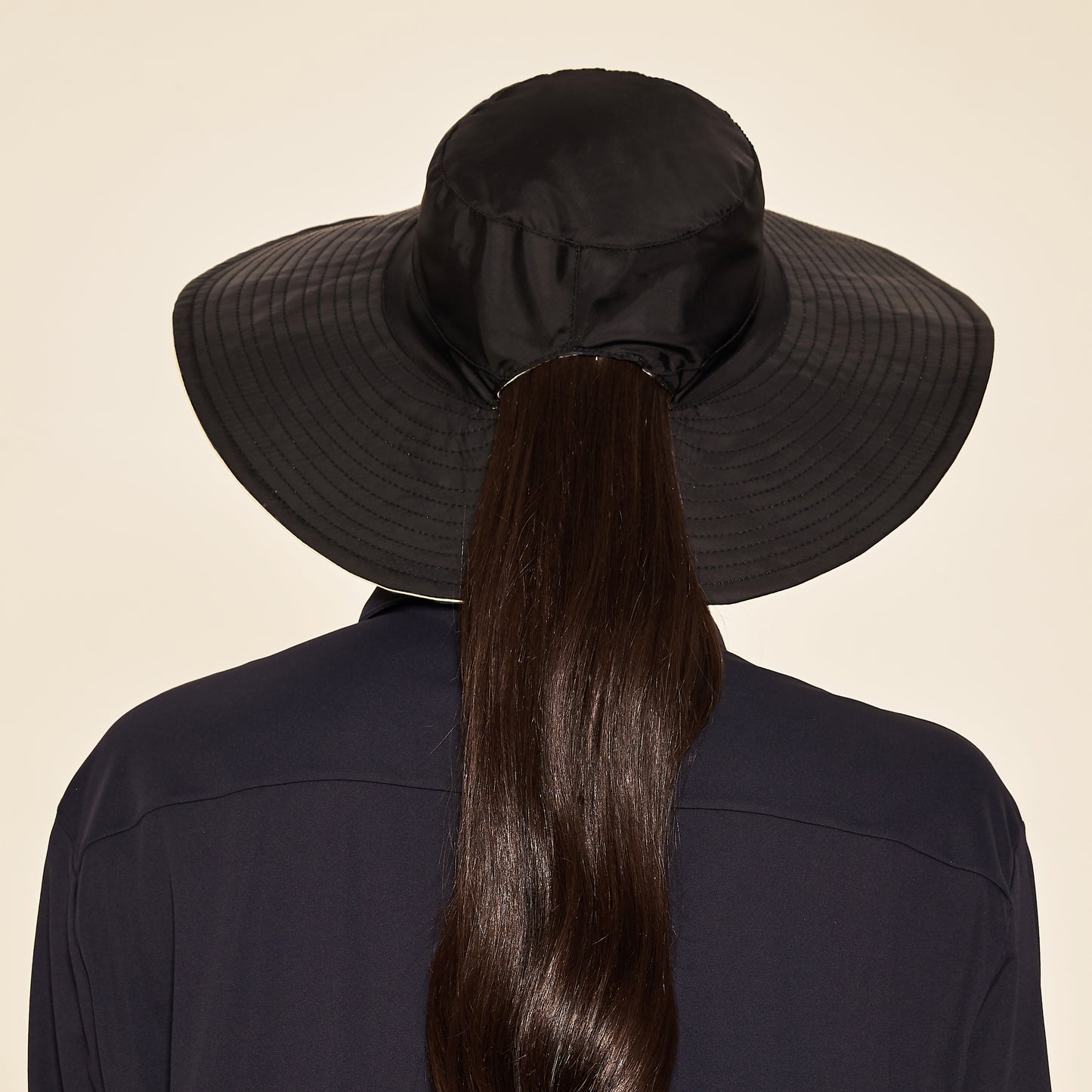 Sombrero San Diego nuevo negro/arena UV LINE