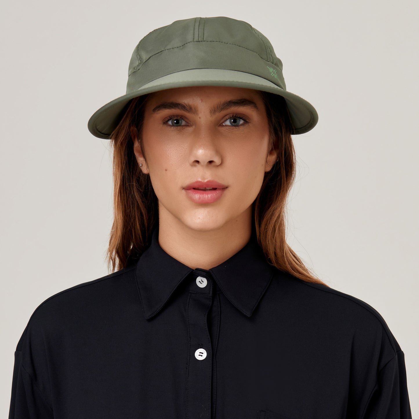 Visera Niza Verde Militar UV LINE