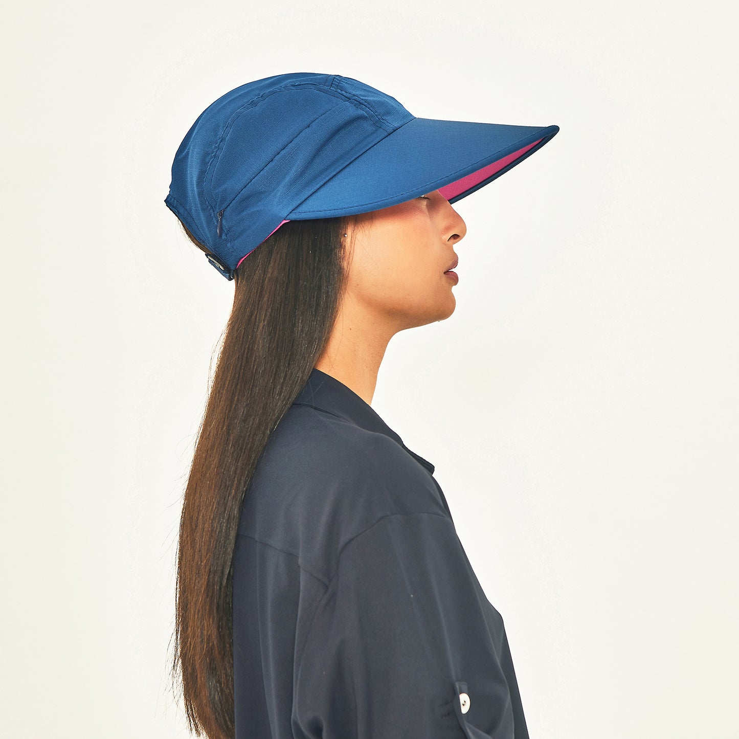 Visera Capri Fem Marino/Fucsia UV LINE