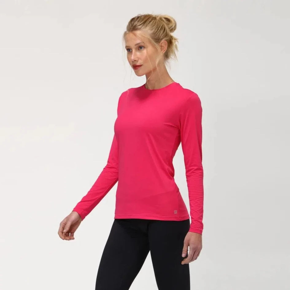 Camiseta Femenino manga larga UVPro Fresa