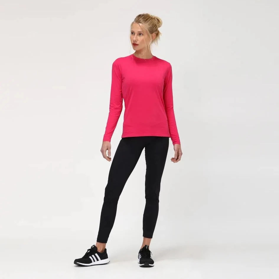 Camiseta Femenino manga larga UVPro Fresa
