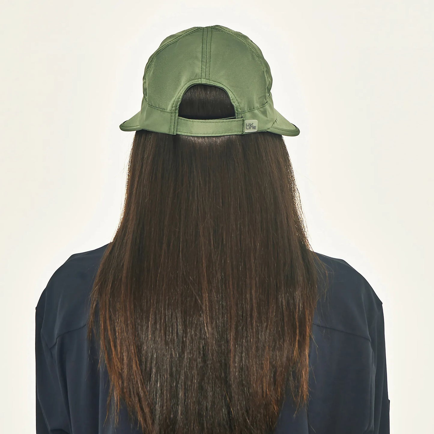 Visera Niza Verde militar UV LINE