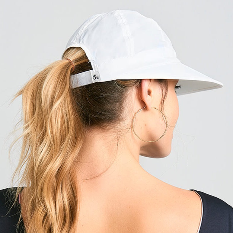Visera Niza Blanca UV LINE