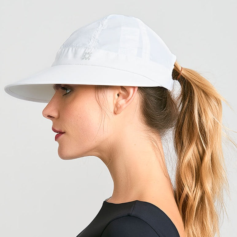 Visera Niza Blanca UV LINE