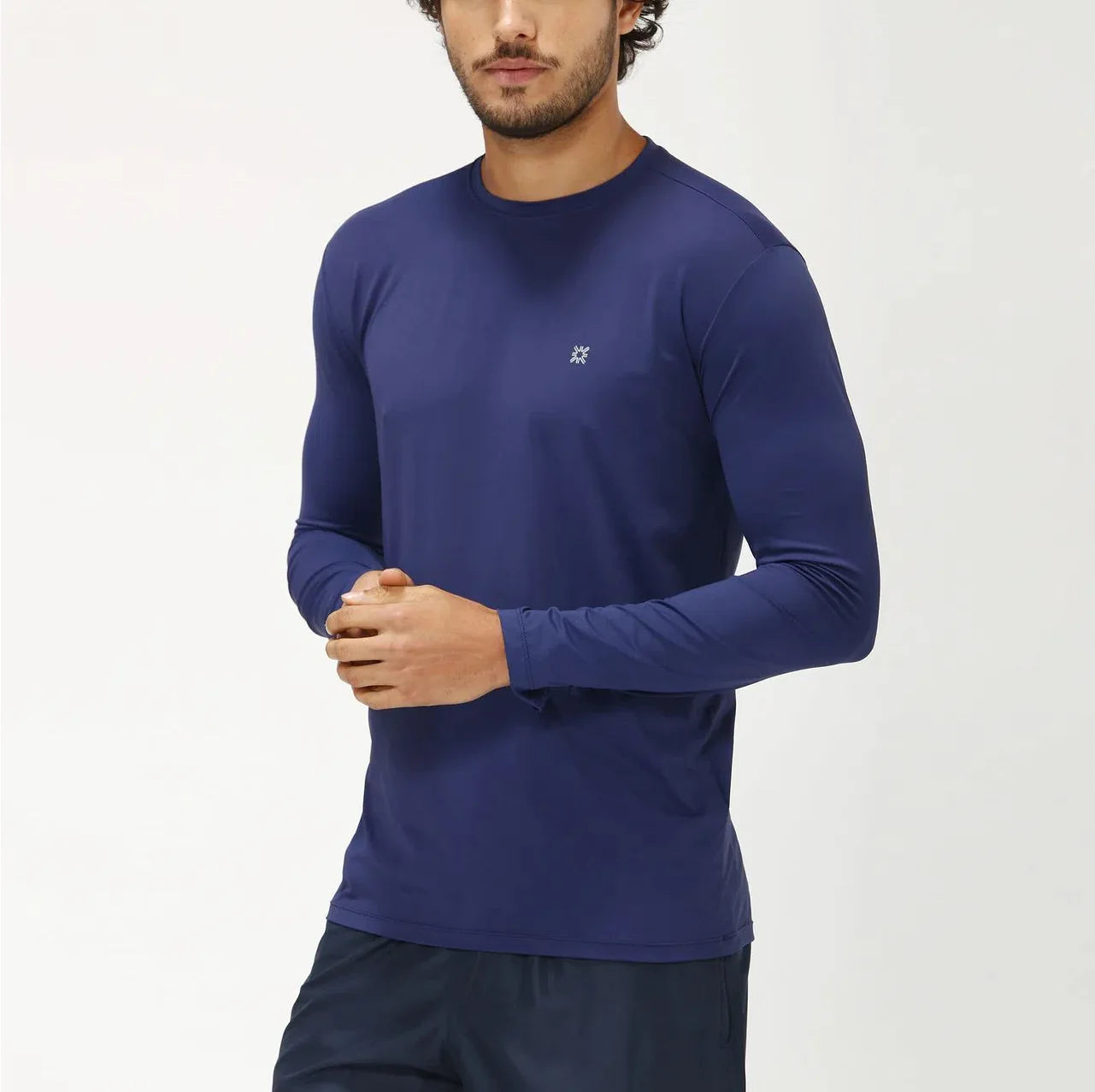 Camiseta UV PRO masculino Azul