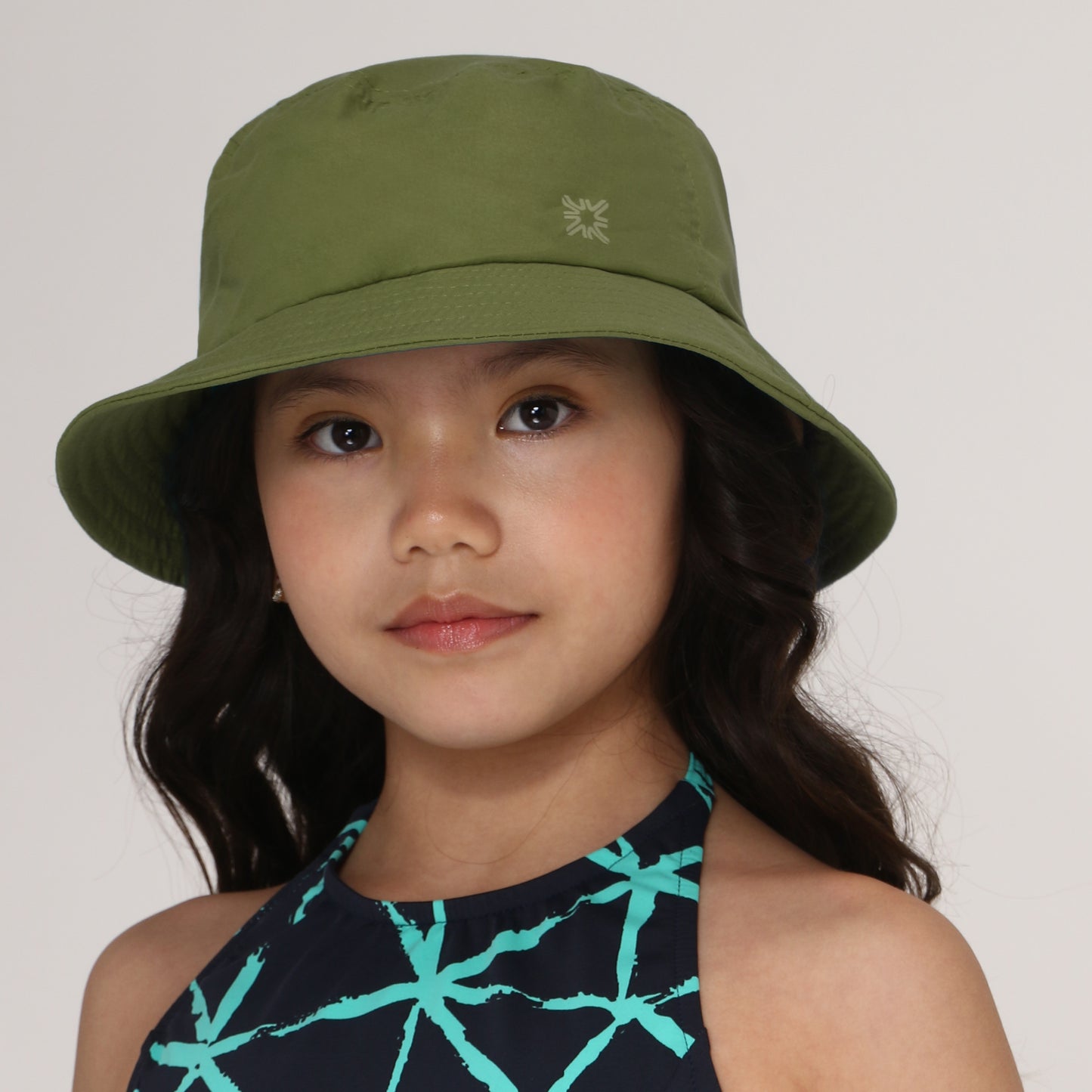 Sombrero Basic Kids Verde Militar