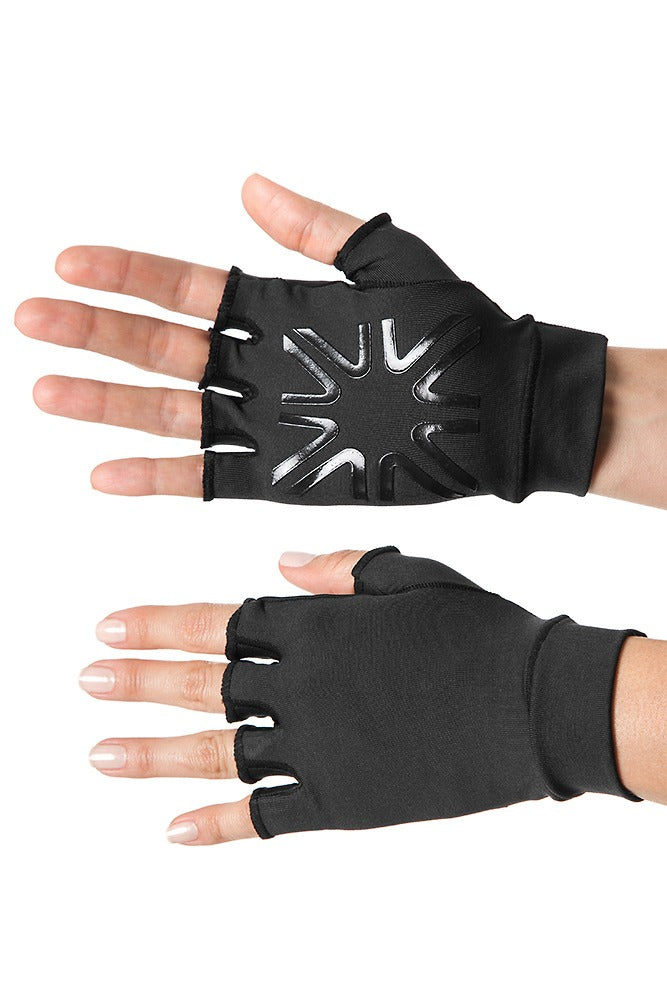 Guantes cortos unisex Negros