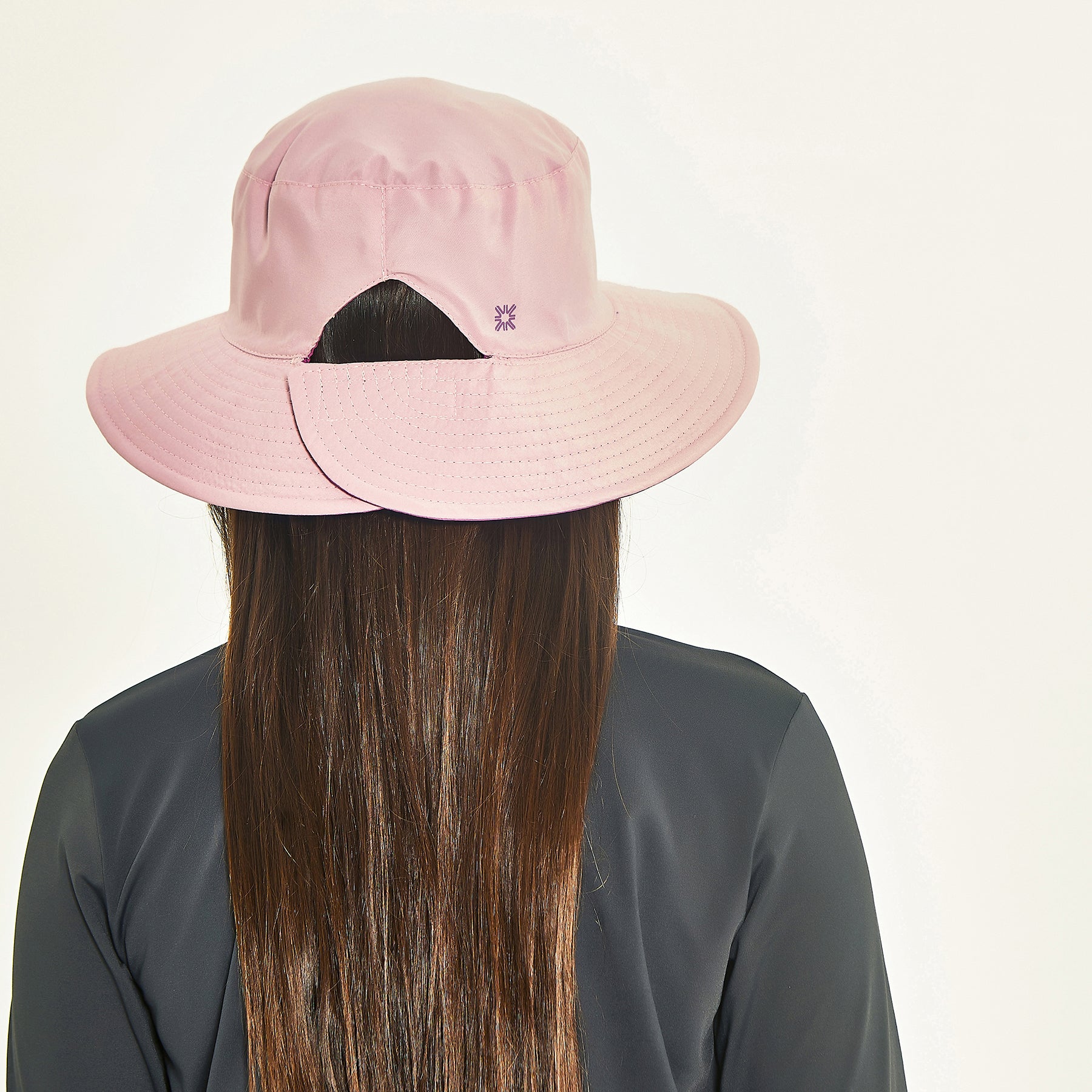 Sombrero UV Infantil con protección solar California - Rosa/Frambuesa