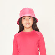Sombrero Basic Kids Fucsia UV LINE
