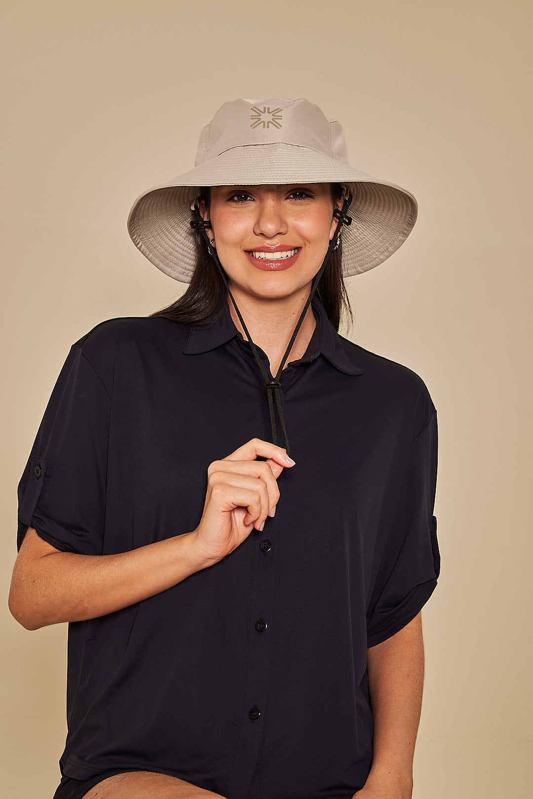 Sombrero Cassis Kaki UV LINE