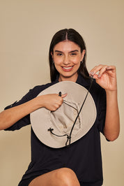 Sombrero Cassis Kaki UV LINE