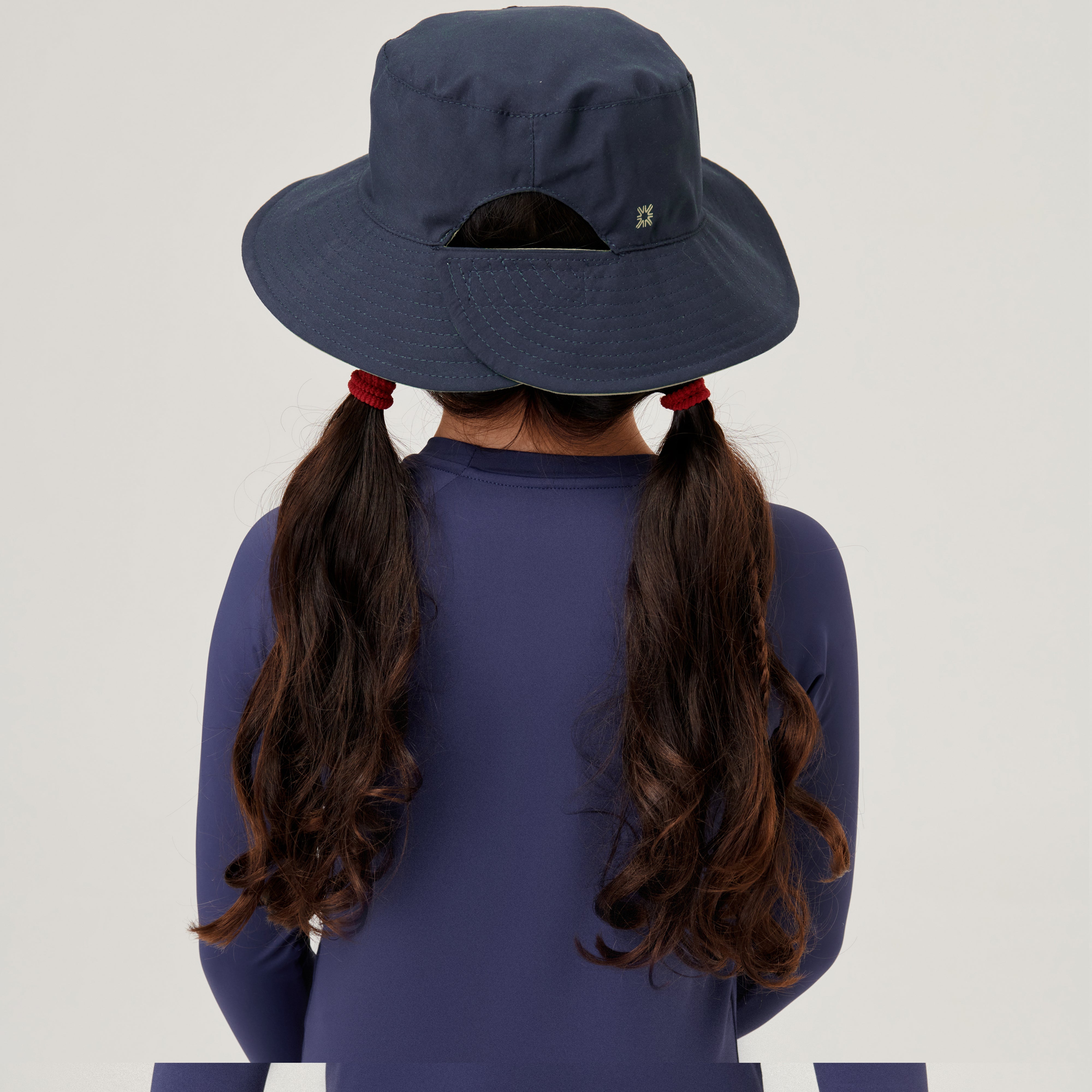 Sombrero UV Infantil con protección solar California - Marino/arena