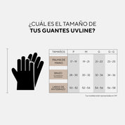 Guantes UV Largos con protección solar - Beige