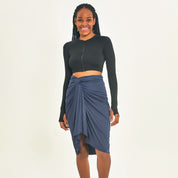 Pareo Lisa Fem Marino UV LINE