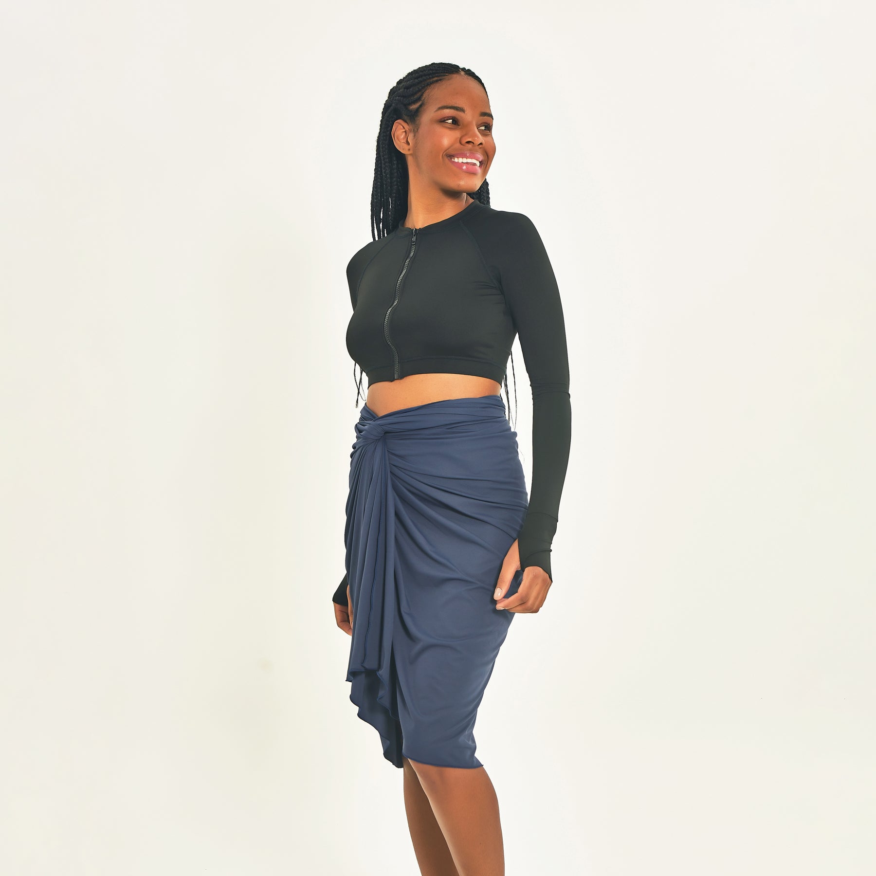 Pareo Lisa Fem Marino UV LINE