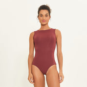 Ropa de Baño Mirela Guinda/negra UV LINE