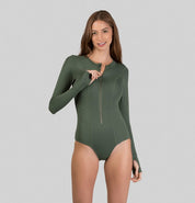 Ropa de Baño Macae Verde militar UV LINE