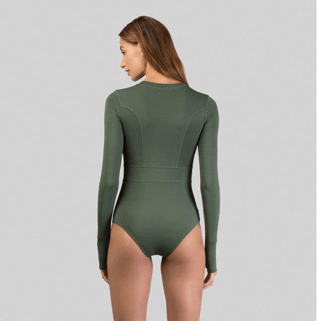 Ropa de Baño Macae Verde militar UV LINE