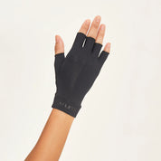 Guantes UV cortos con protección solar - Negro