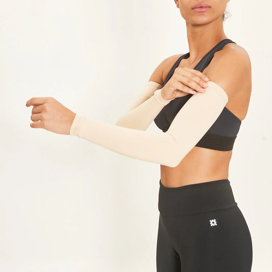 Manguita UV protección solar Beige UV LINE