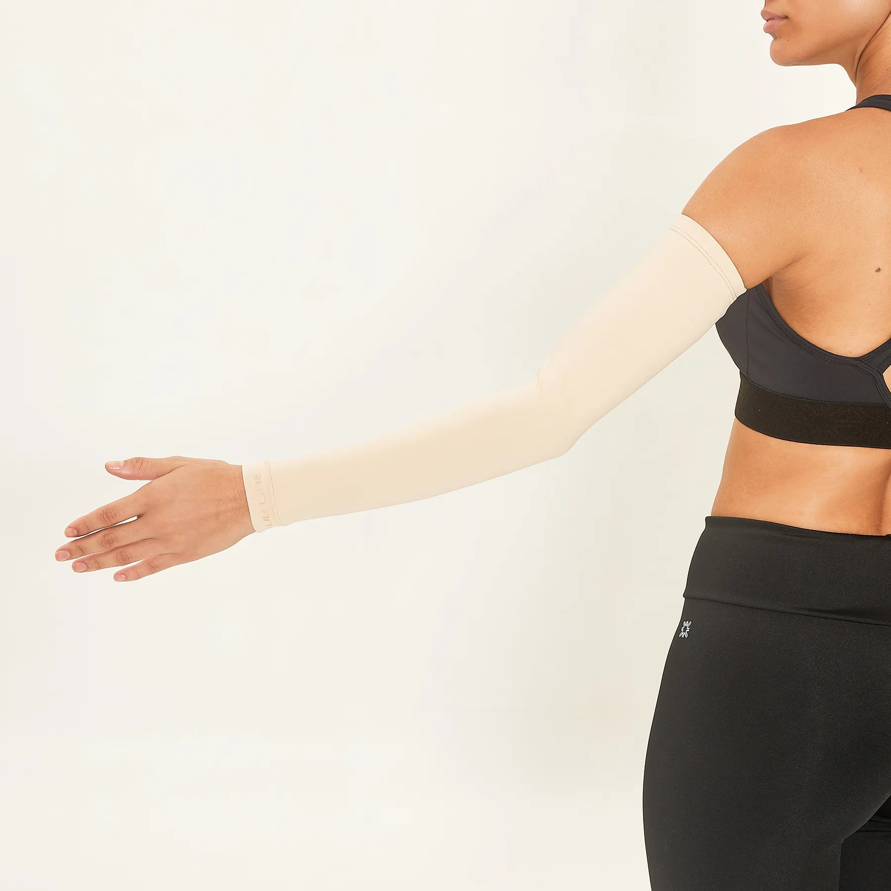 Manguita UV con protección solar - Beige