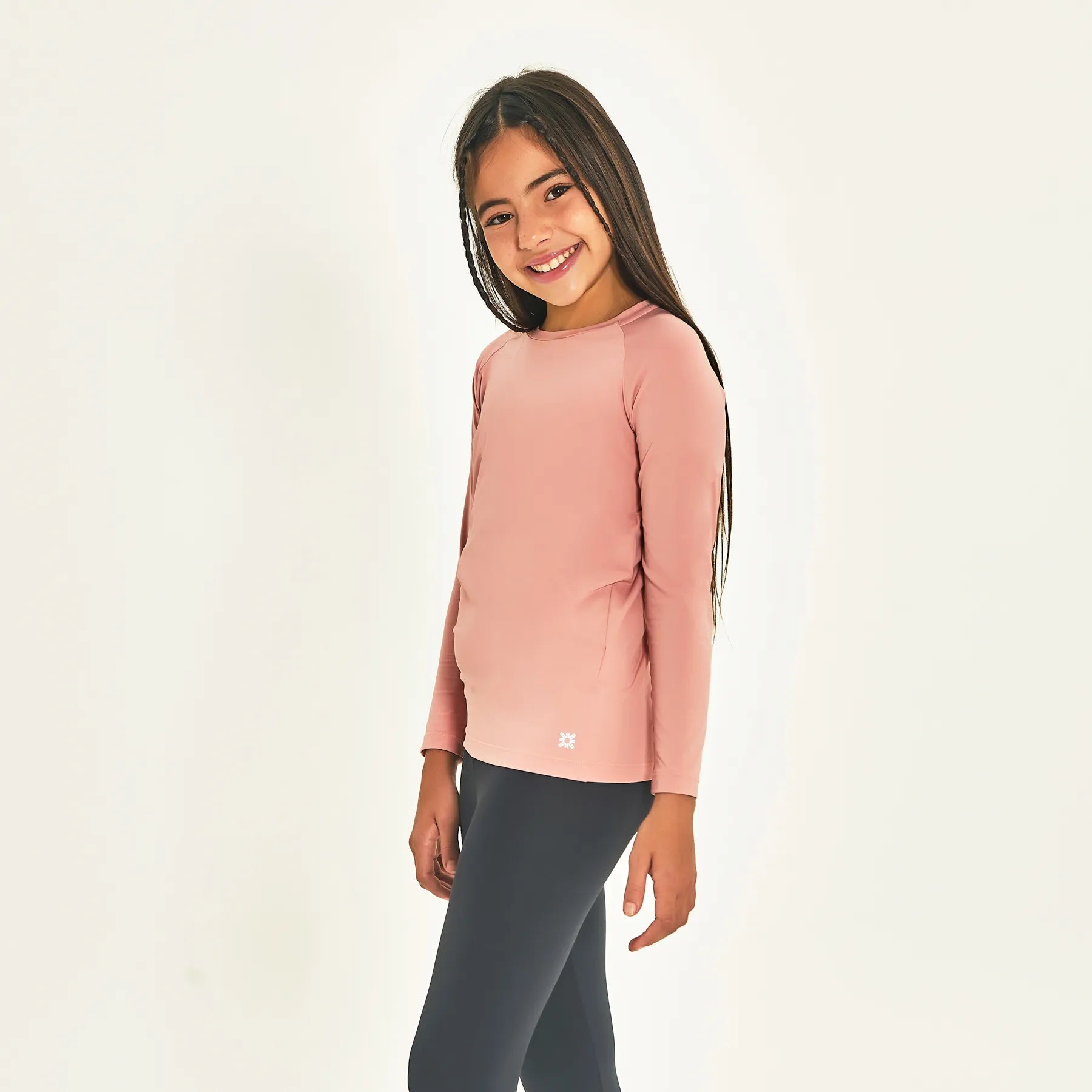 Camiseta UVPRO Infantil Rosa UV LINE