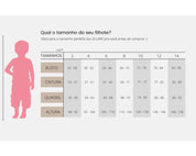 Ropa de Baño Menina Flores UV LINE