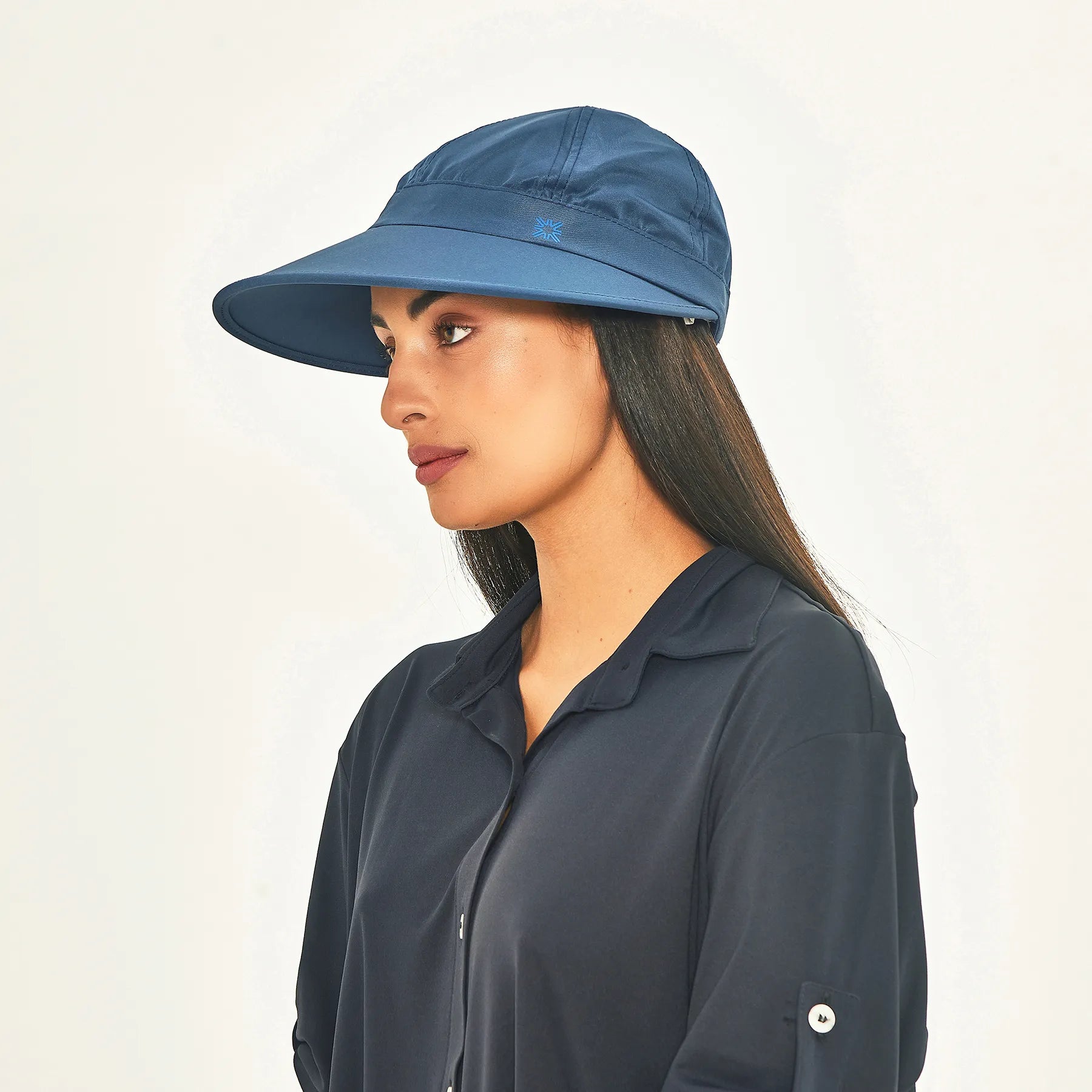 Visera UV con protección solar Niza - Marino