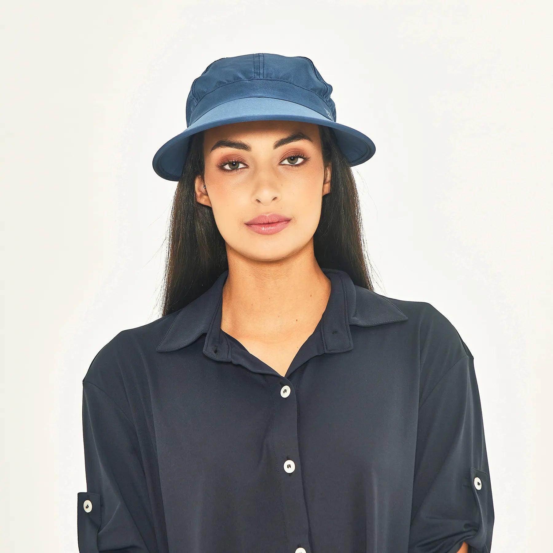 Visera UV con protección solar Niza - Marino