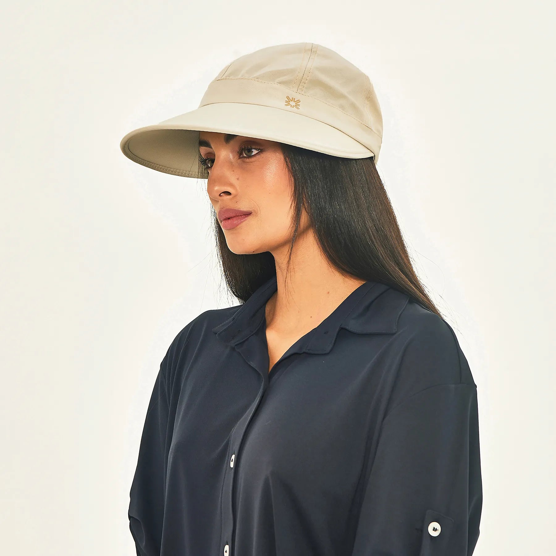Visera UV con protección solar Niza - Crema