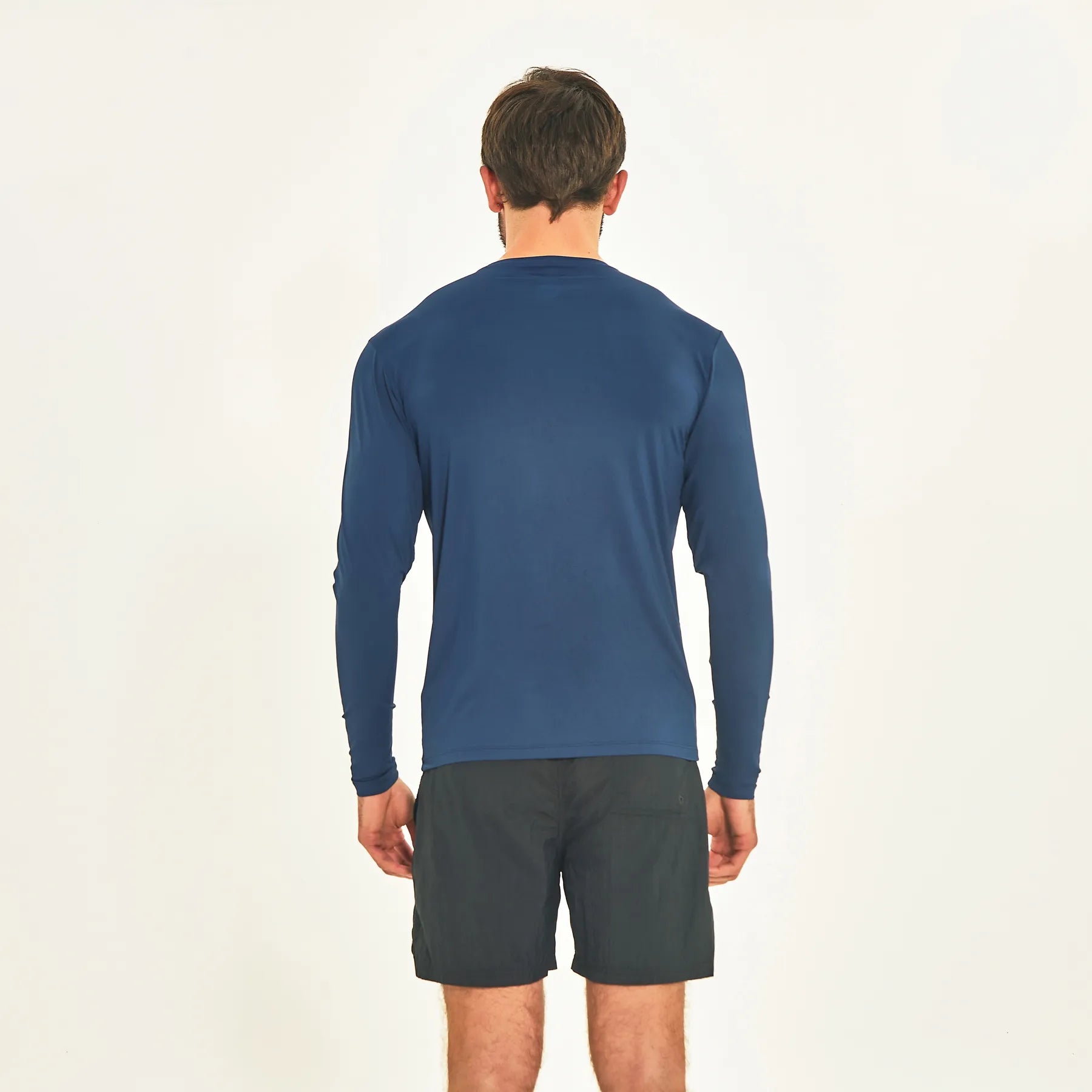 Camiseta UV Masculina con protección solar Uvpro - Marino