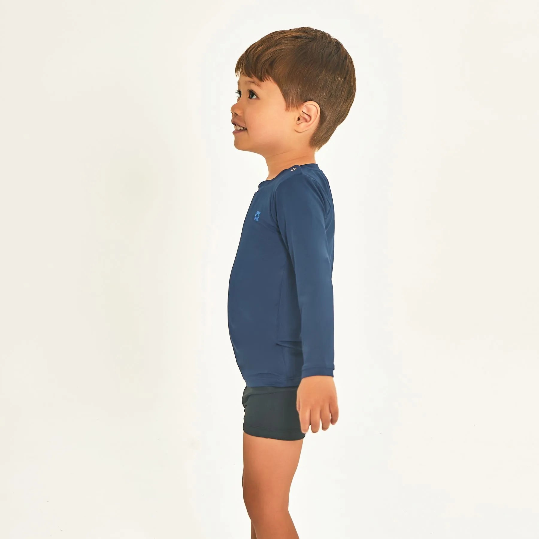 Camiseta UV Baby con protección solar - Marino