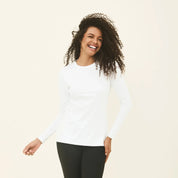 Camiseta UV femenina con protección solar Uvpro - Blanco