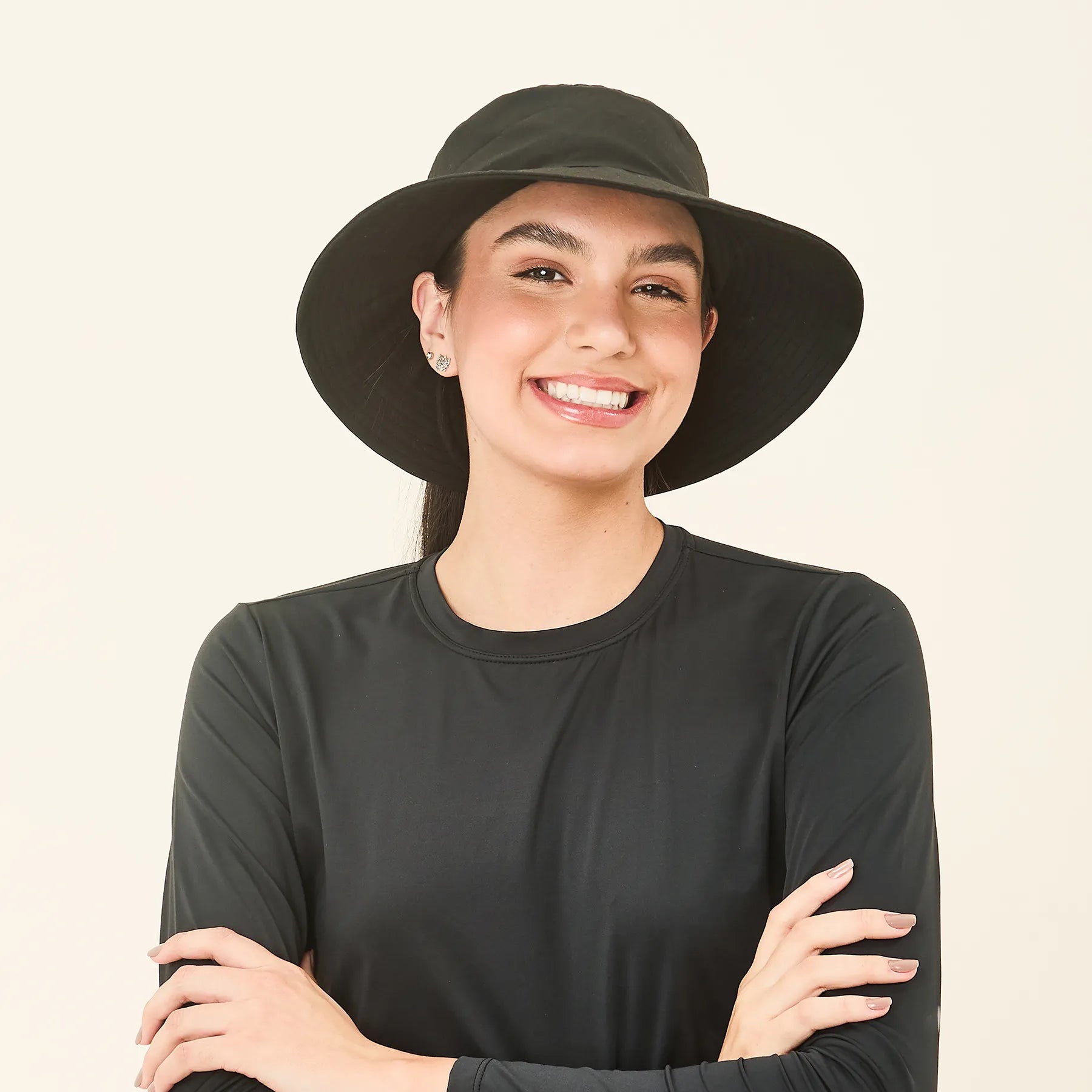 Sombrero California Negro UV LINE