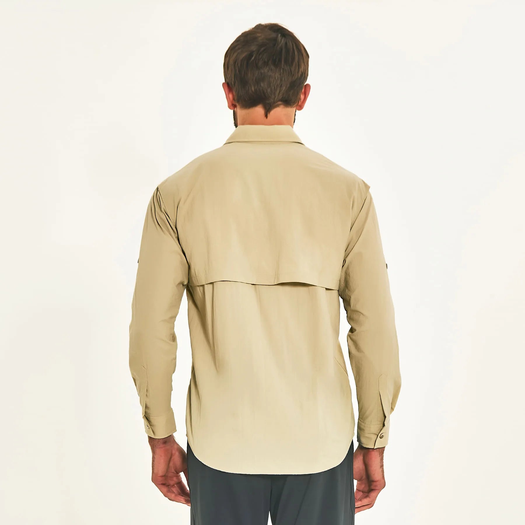 Camisa UV Masculina con protección solar Tenerife - Arena