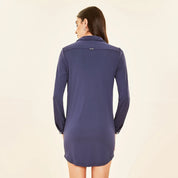 Camisa UV Femenina con protección solar Copenhagen - Marino