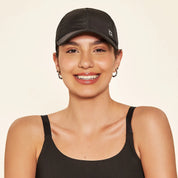 Gorra UV con protección solar Beach Tennis - Negro