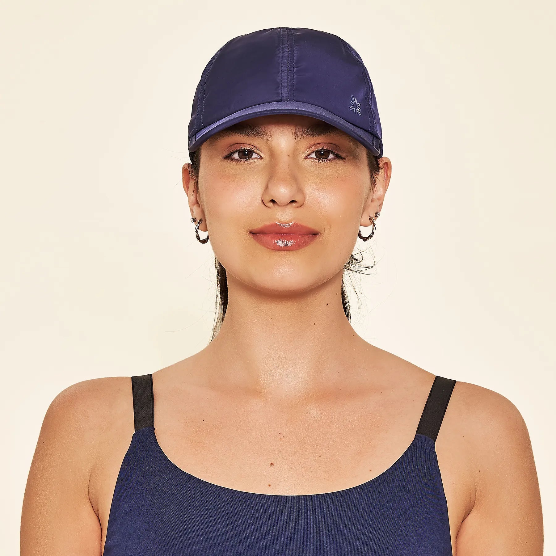 Gorra UV con protección solar Beach Tennis - Marino