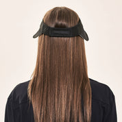 Visera UV con protección solar Bali reversible - Negro/arena