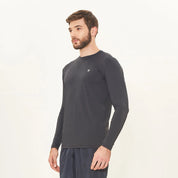 Camiseta UV Masculina con protección solar Uvpro - Negro
