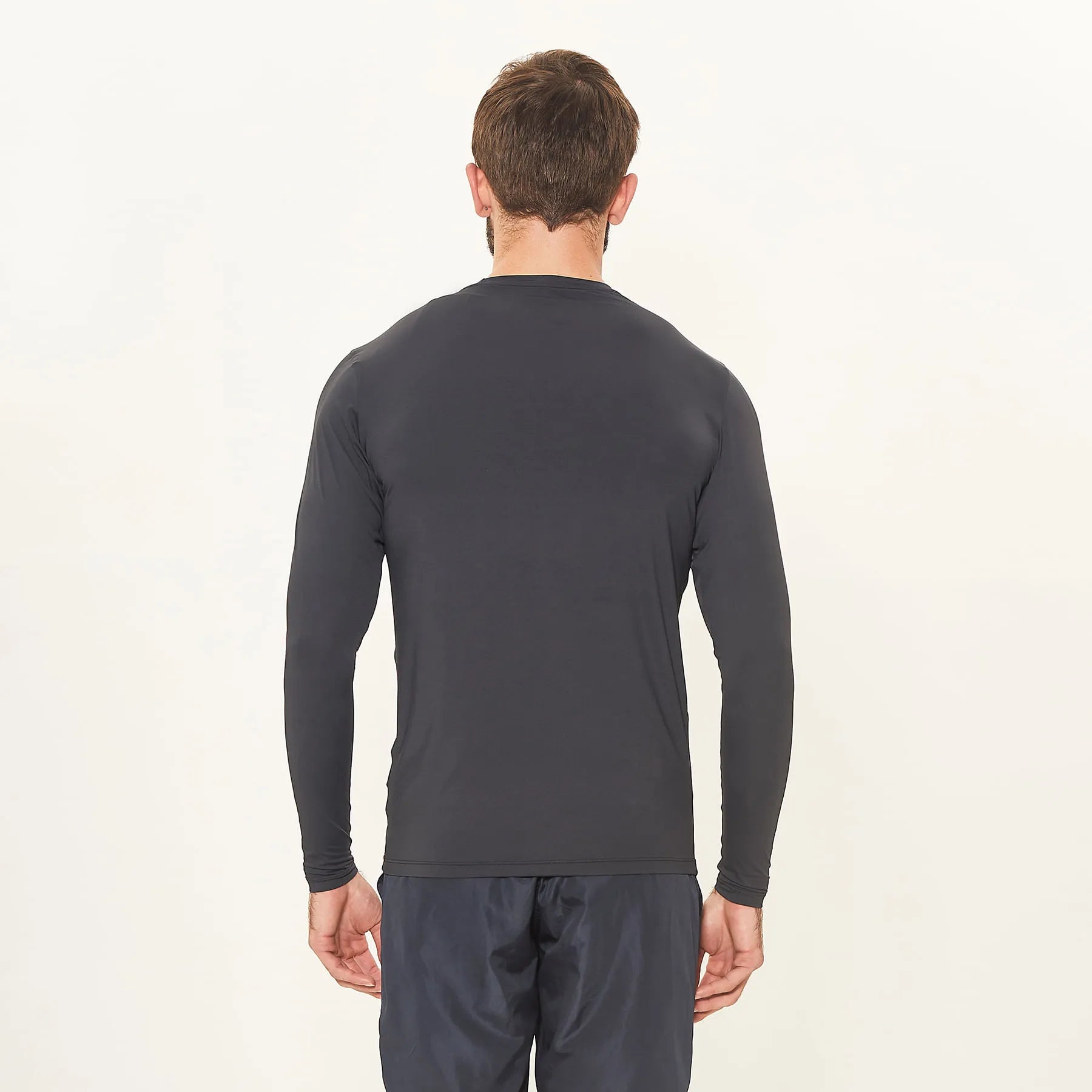 Camiseta UV Masculina con protección solar Uvpro - Negro