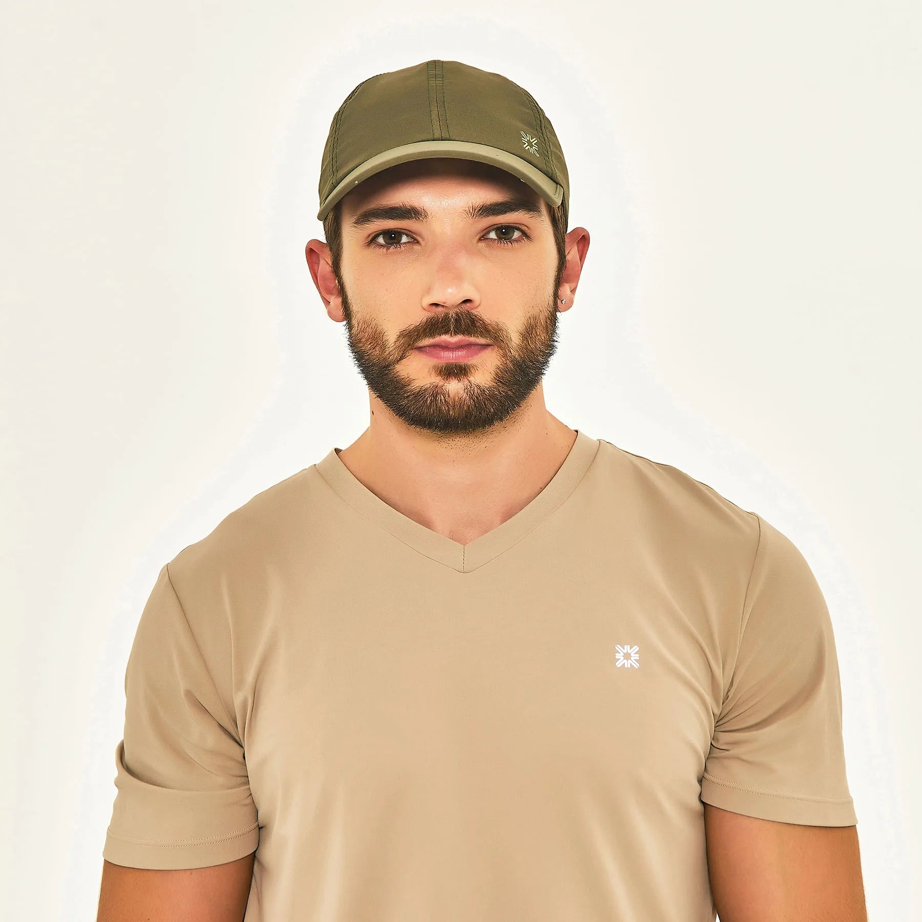 Gorra UV con protección solar Uvpro - Verde militar