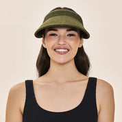 Visera UV con protección solar Brunei - Verde militar