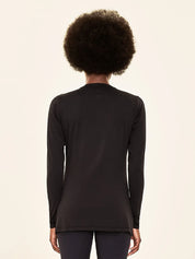 Camiseta UV femenina con protección solar Uvpro - Negro