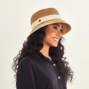 Sombrero Cap Ferrat Kaki UV LINE