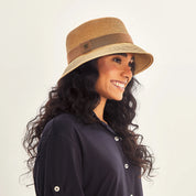 Sombrero Cap Ferrat Kaki UV LINE