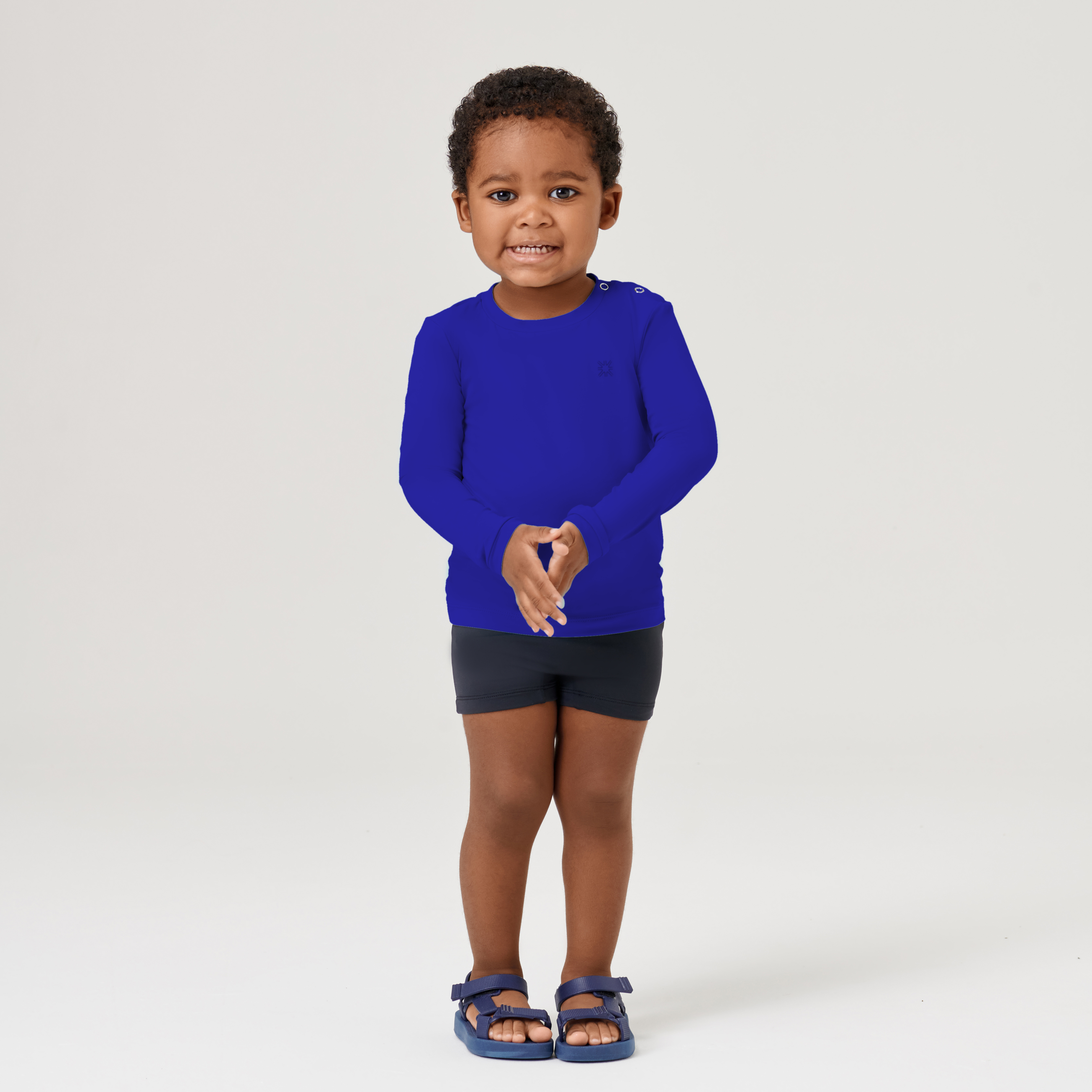 Camiseta UV Baby con protección solar - Marino