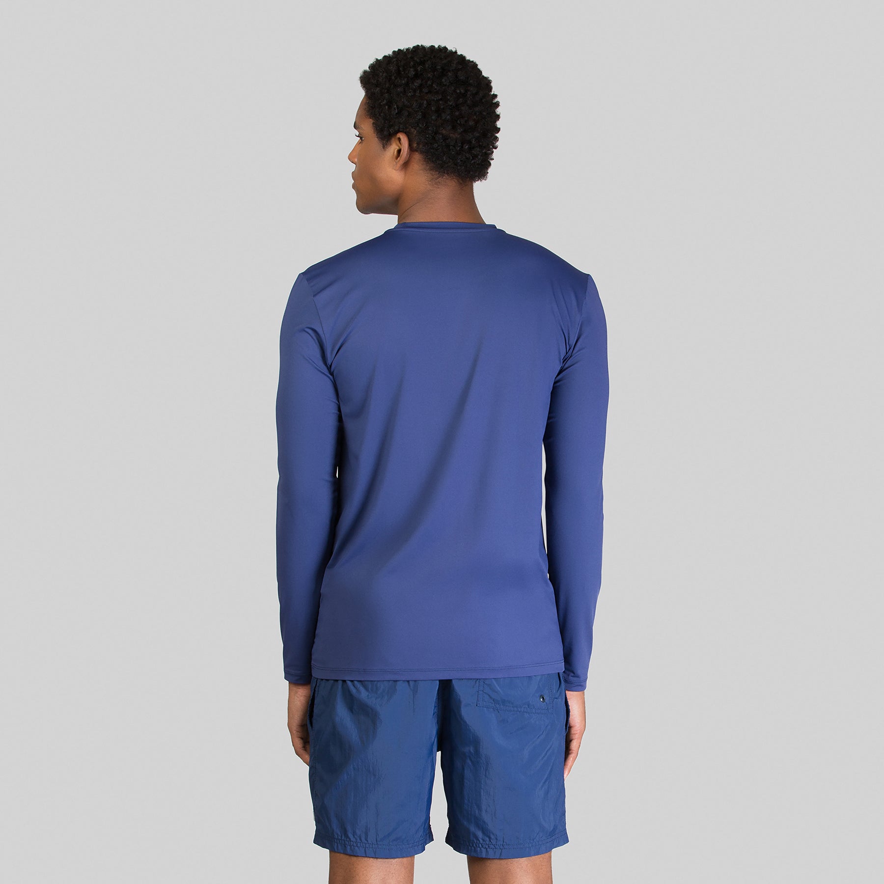 Camiseta UV Masculina con protección solar Uvpro - Marino