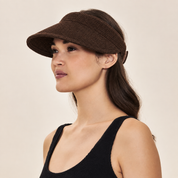 Visera UV con protección solar Brunei - Marrón