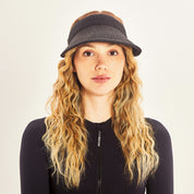Visera UV con protección solar Brunei - Negro